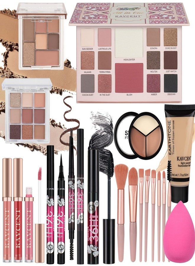 KAVCENT Makeup Set for Teens Makeup Kit for Women Full Kit Eyeshadow Foundation Makeup Kits for Teenagers 14-16 Makeup Gift Set for Women Teen Girls - Image 1